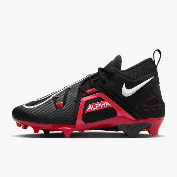 Nike Alpha Menace Pro 3 'Black University Red' CT6649-004 Football Mens … - Picture 3 of 16